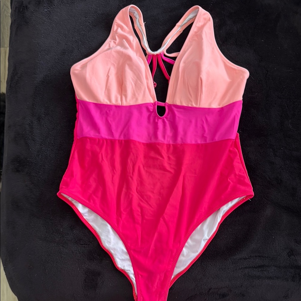 Vibrant Pink PopVil One Piece Swimsuit
